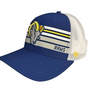 Los Angeles Rams 47 MVP SnapBack Trucker Hat - OSFA